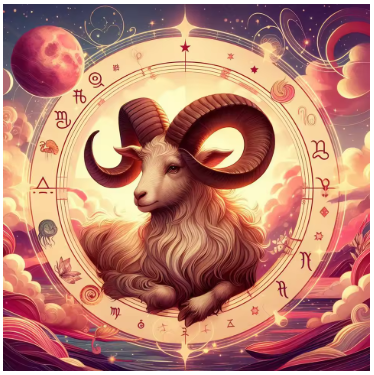 Puzzle 5D signe astrologique du bélier