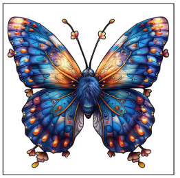 Puzzle Bois Papillon