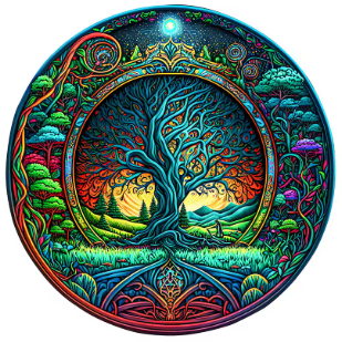 Puzzle Bois Arbre
