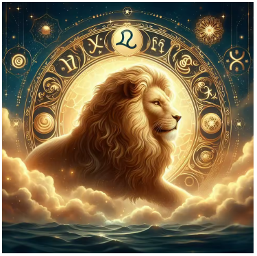 Puzzle 5D signe astrologique du lion