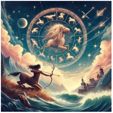 Puzzle 5D signe astrologique du sagittaire