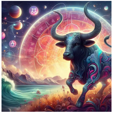 Puzzle 5D signe astrologique du taureau