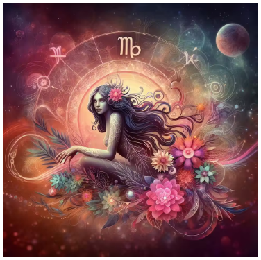Puzzle 5D signe astrologique de la vierge